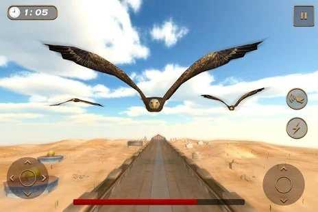 老鹰比赛模拟器（Birds Race Simulator: Eagle Race Game）