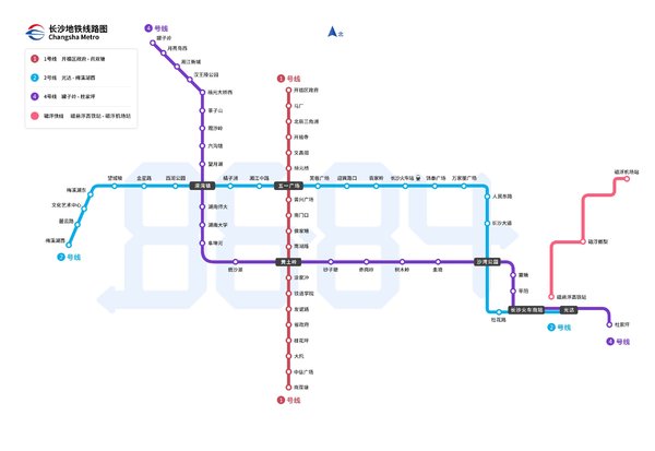 长沙地铁线路图最新版高清版2020下载-长沙地铁线路图最新版高清版大地图下载