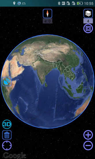 2021最新3D手机地图(地球)
