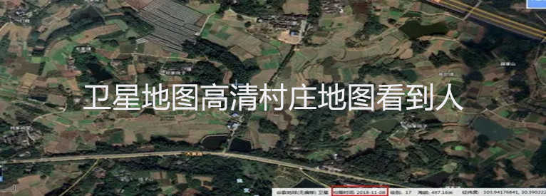 卫星地图高清村庄地图看到人