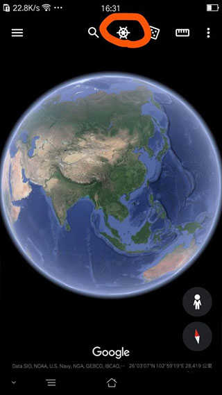谷歌地球卫星地图免费版