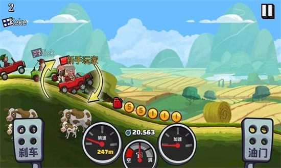 登山赛车2国际服(Hill Climb Racing 2)正版官方版