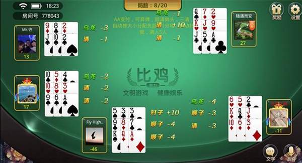 9张牌比鸡手机版