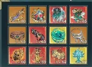 角色装备截图