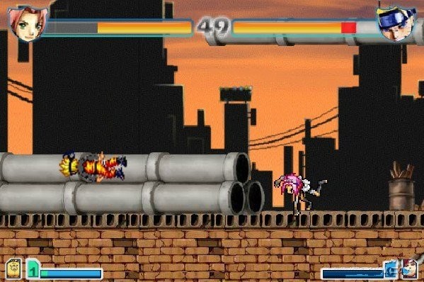 死神vs火影3.3无限连招