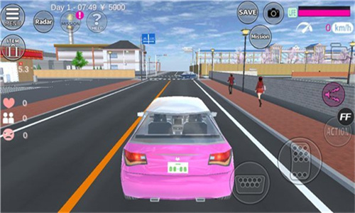 樱花校园模拟器1.39.73新动作