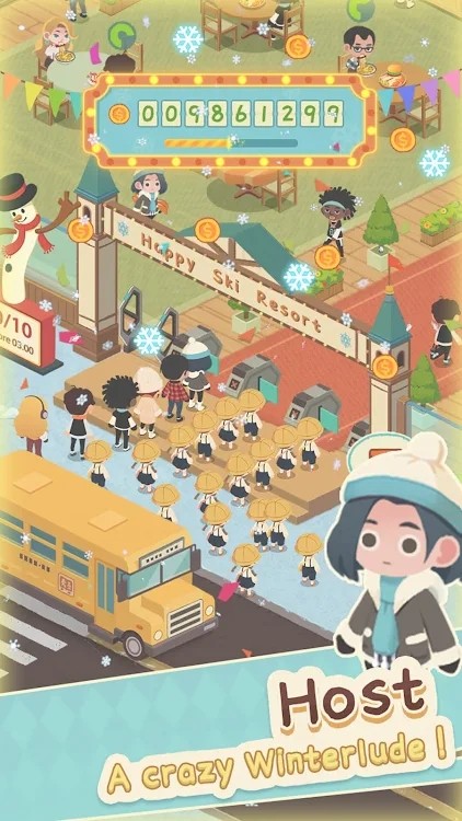 滑雪场大亨无限金币版