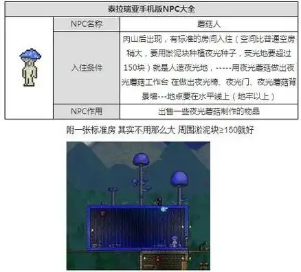 泰拉瑞亚npc入住条件