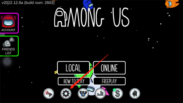 在我们之间among us怎么设置中文？1