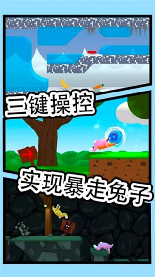 疯狂兔子人双人版游戏