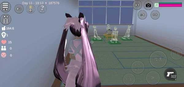樱花校园模拟器mod版新动作