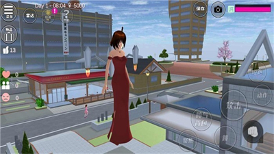 樱花校园模拟器mod版新动作