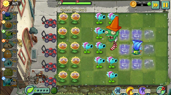 植物大战僵尸2无限阳光无冷却版
