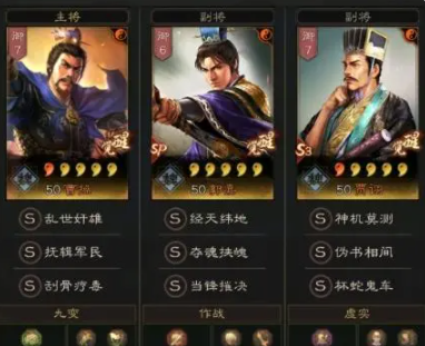三国志战略版灵犀版T0富贵骑搭配