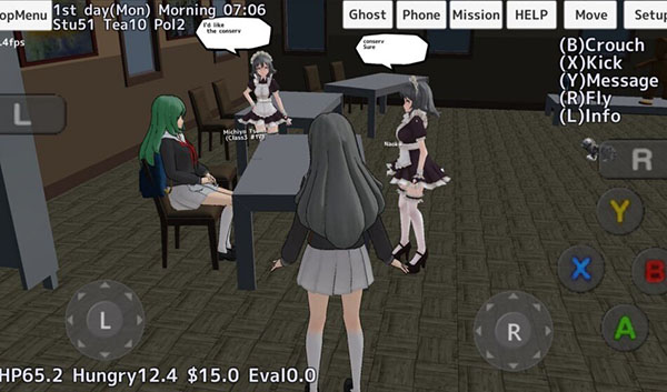 校园女生模拟器2025中文最新版