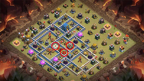 部落冲突nulls clash冠军杯部落阵型3