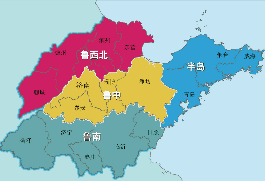 山东地图全图