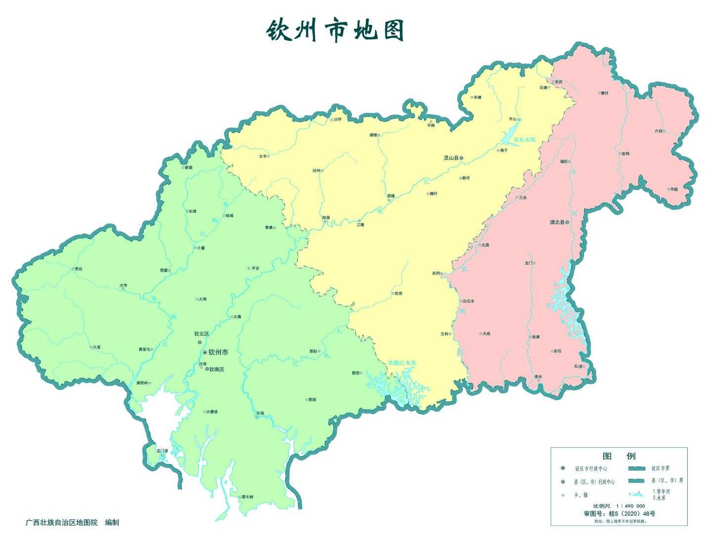 广西地图