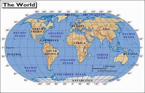 世界地图高清可放大