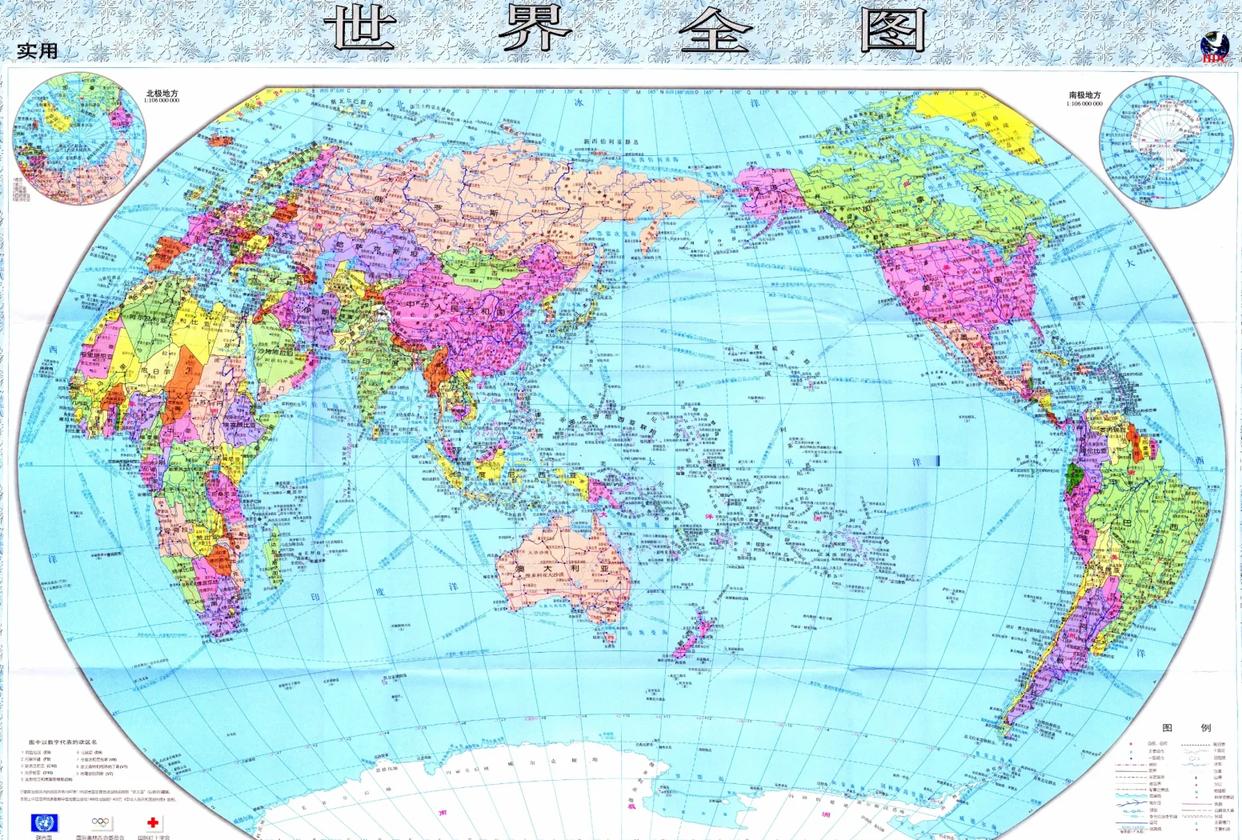 世界地图高清可放大