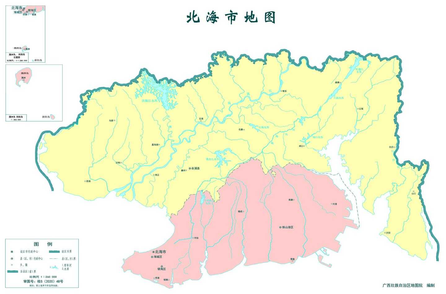 广西地图