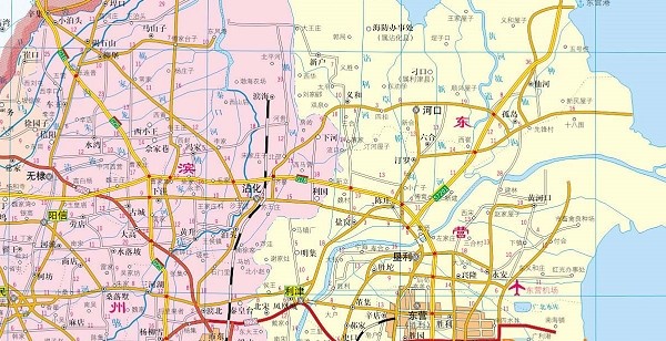 山东省地图高清