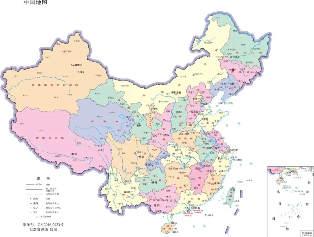 中国旅游地图全图
