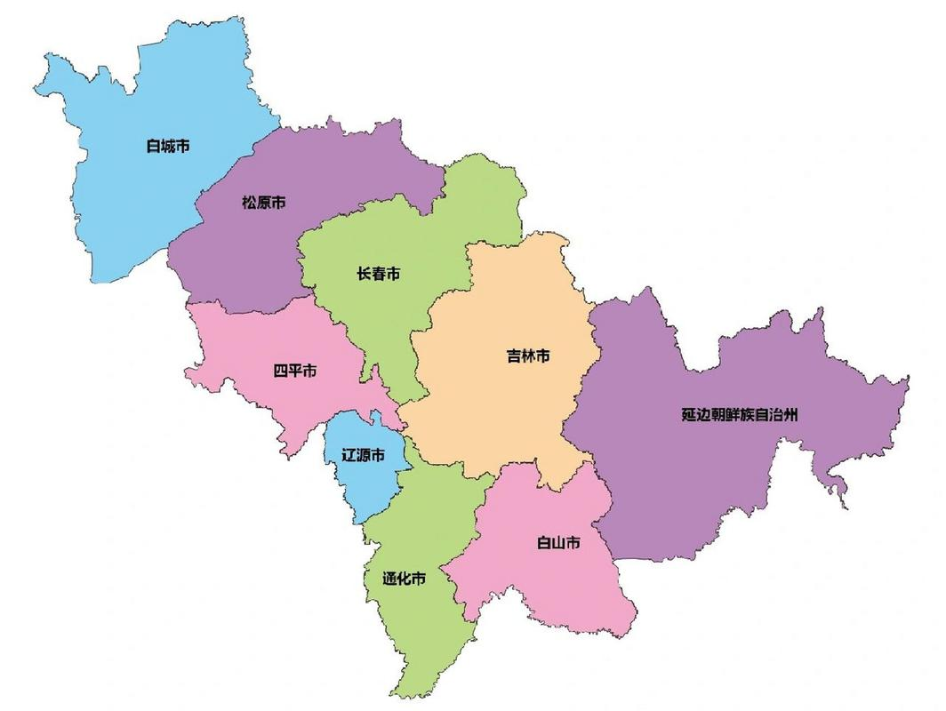 吉林省地图