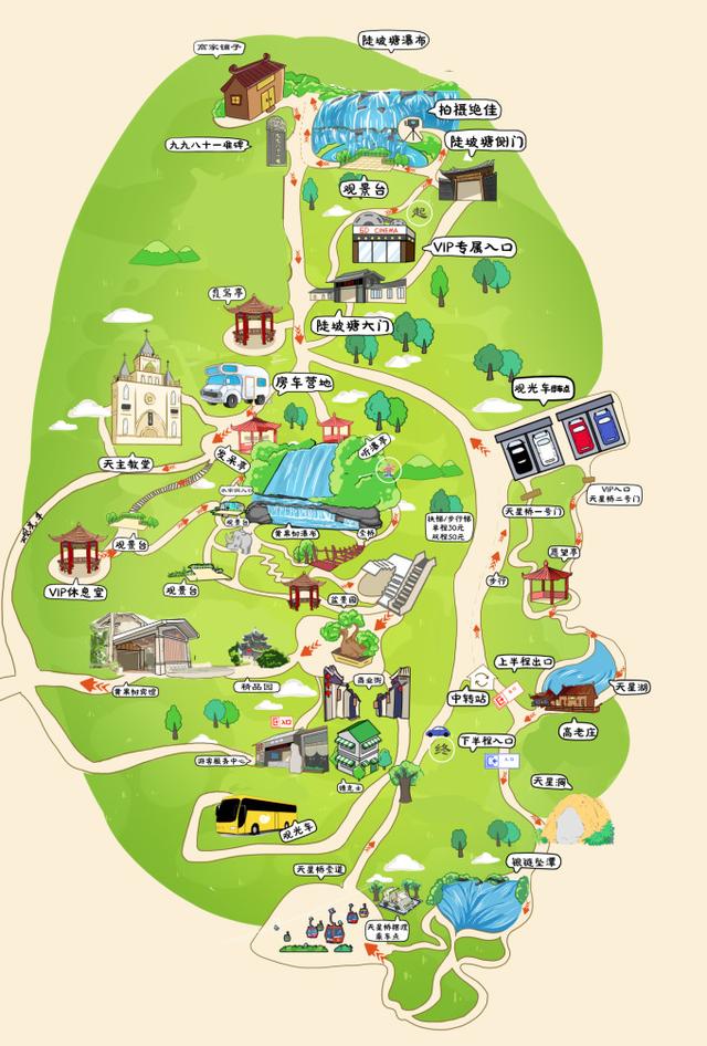 贵州黄果树地图