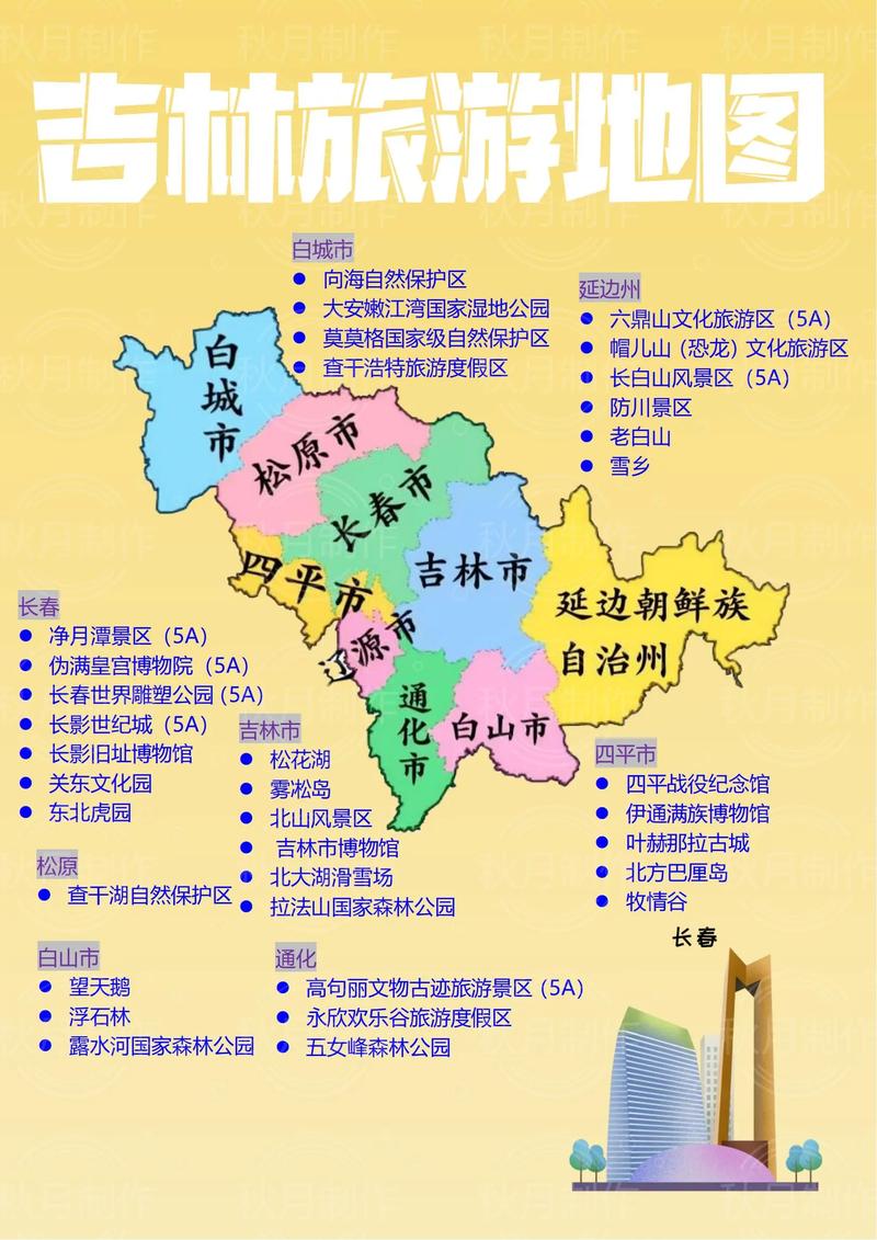 吉林省地图