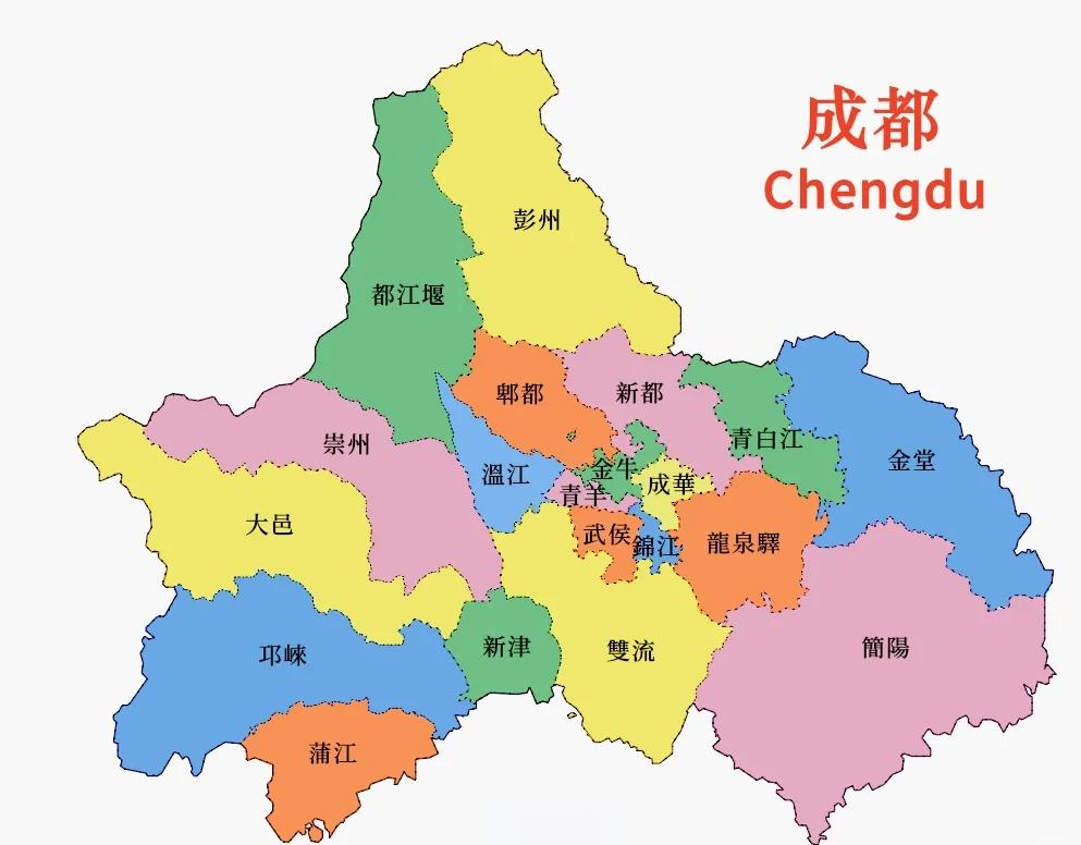 成都地图