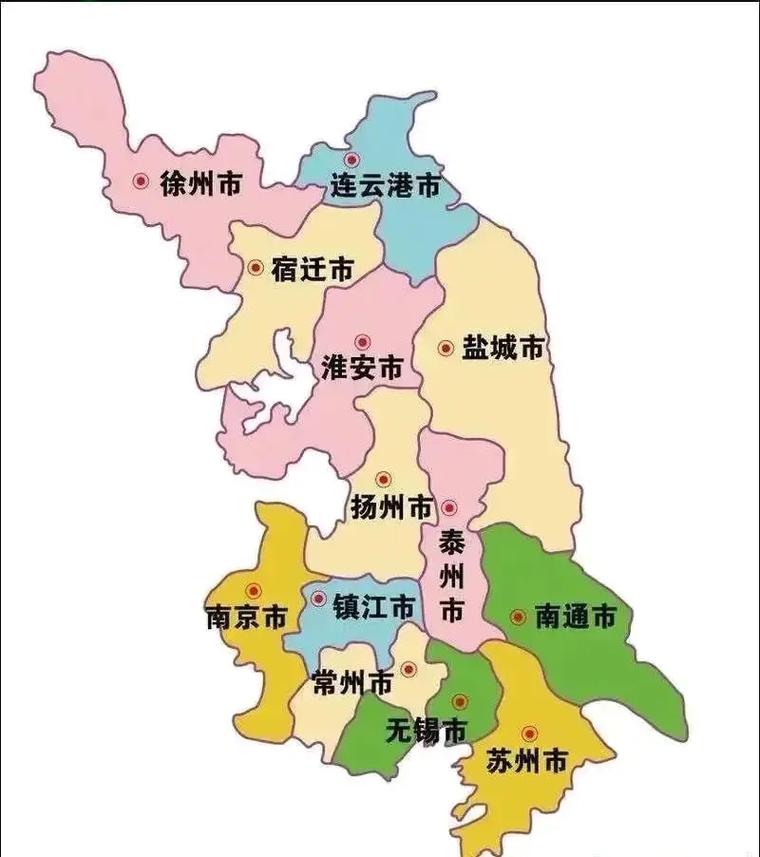 江苏省地图