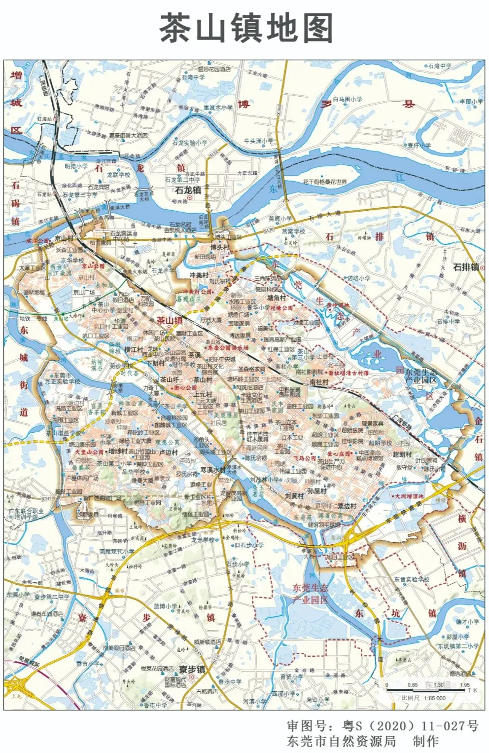 东莞地图