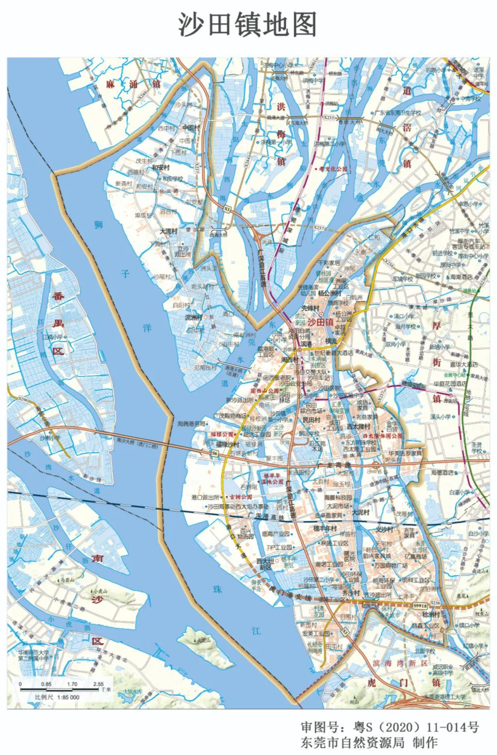 东莞地图