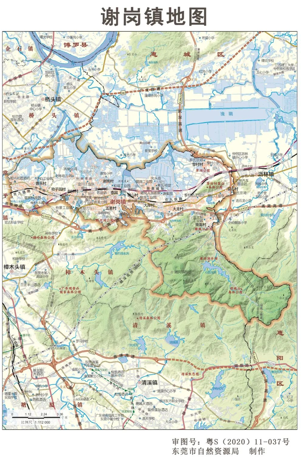 东莞地图