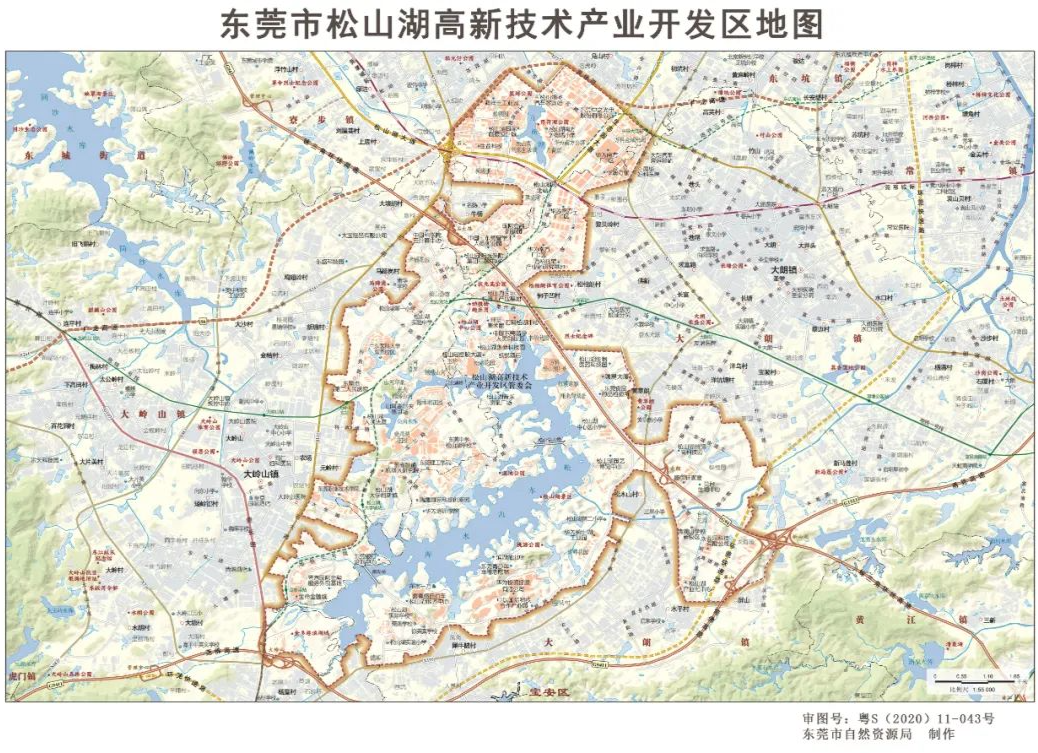 东莞地图