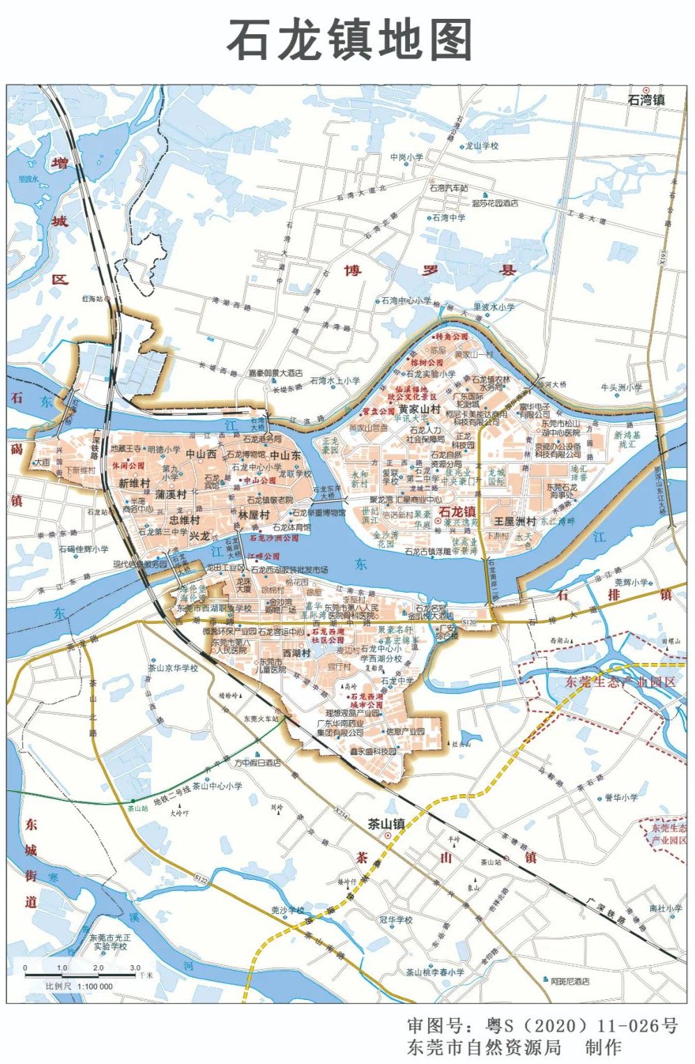 东莞地图