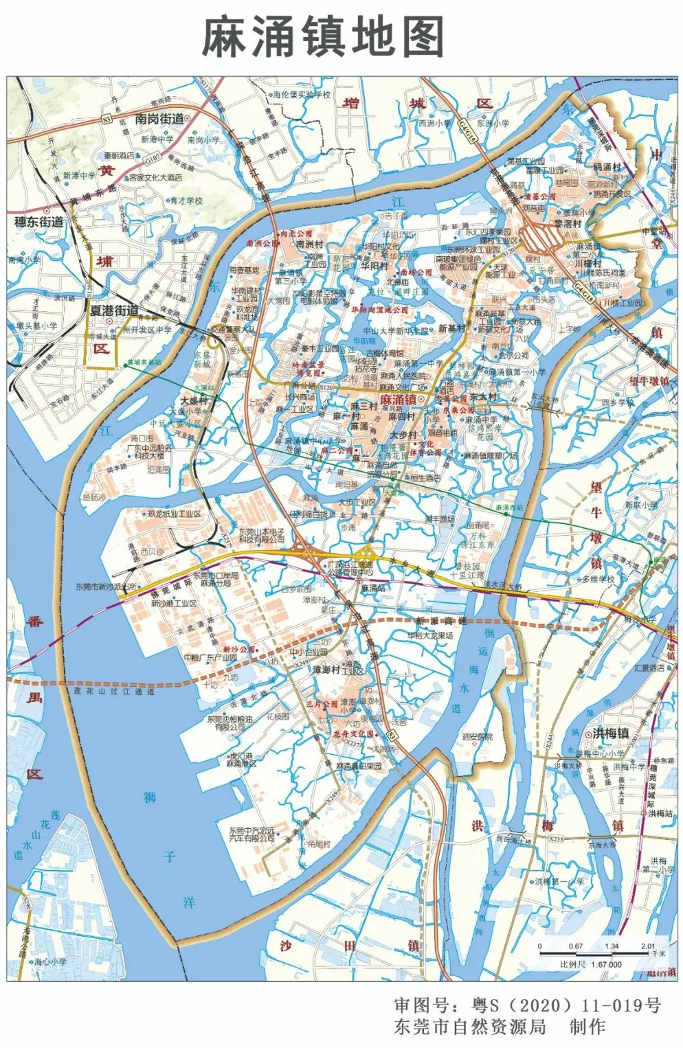 东莞地图