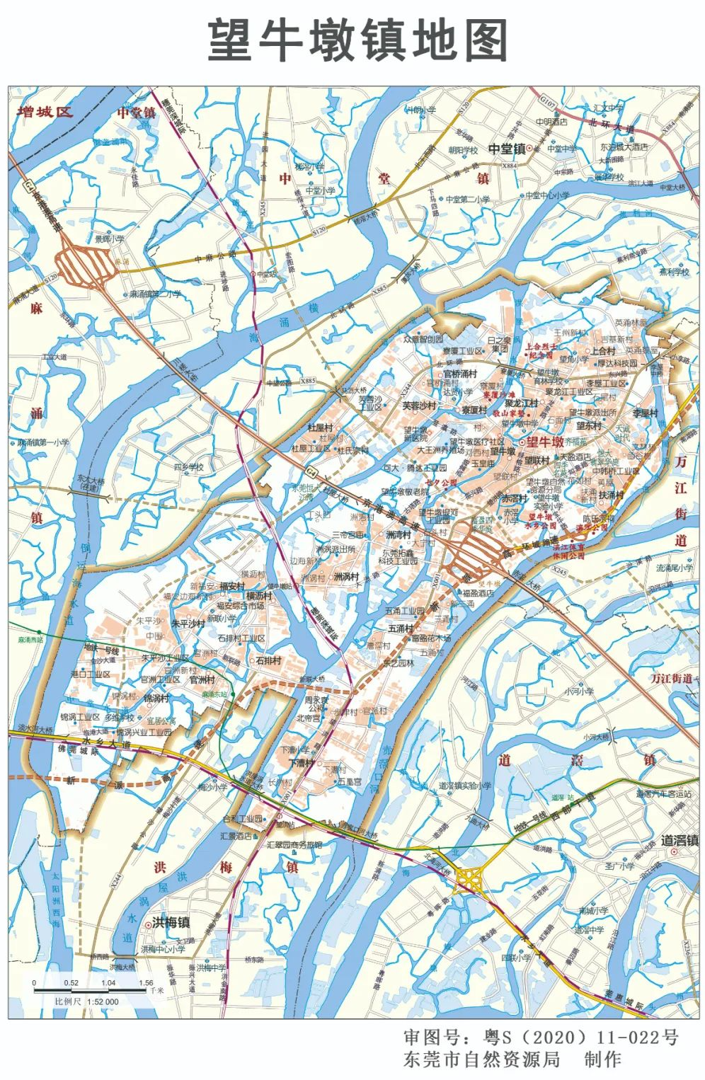 东莞地图