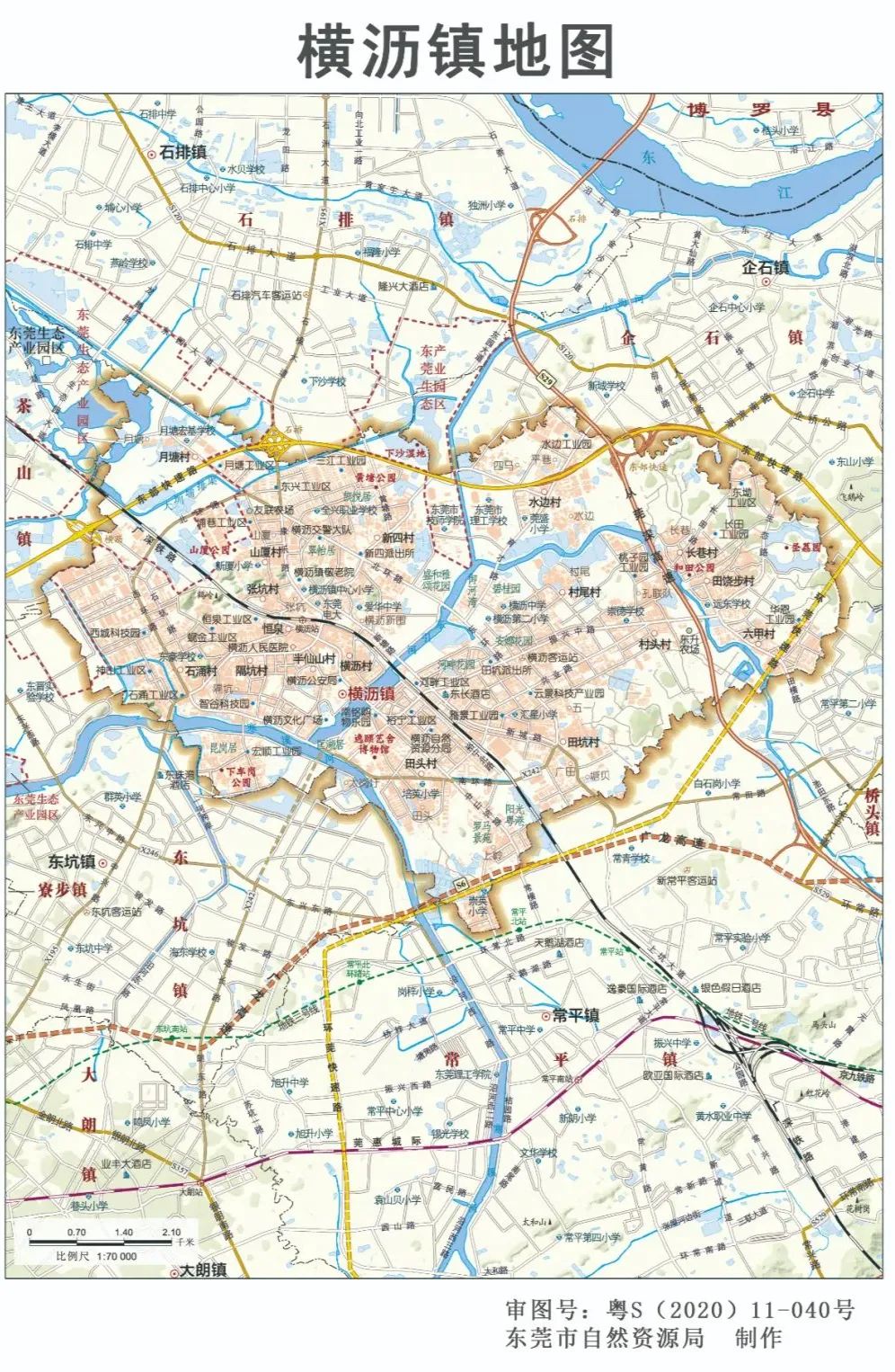 东莞地图