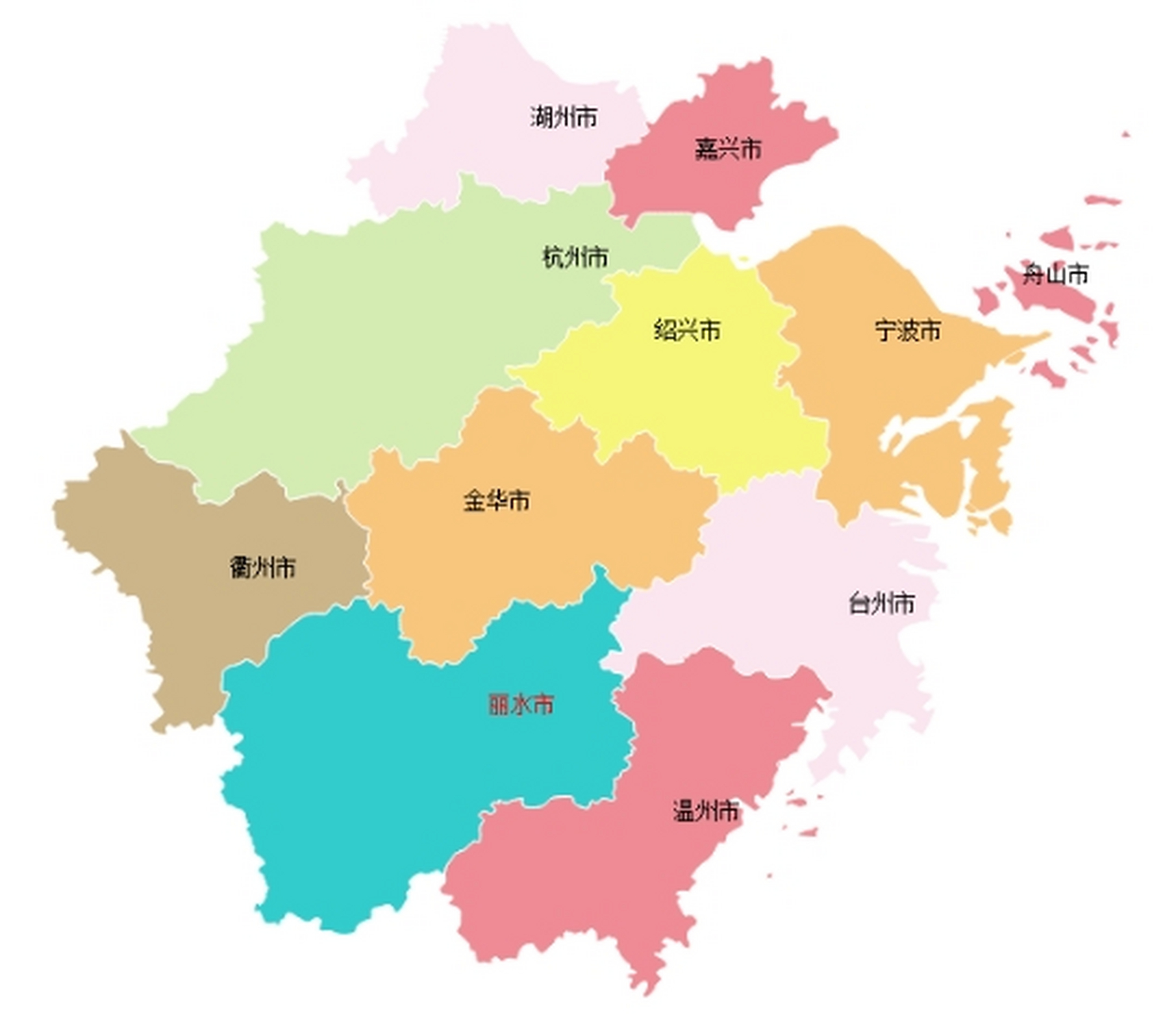 浙江地图