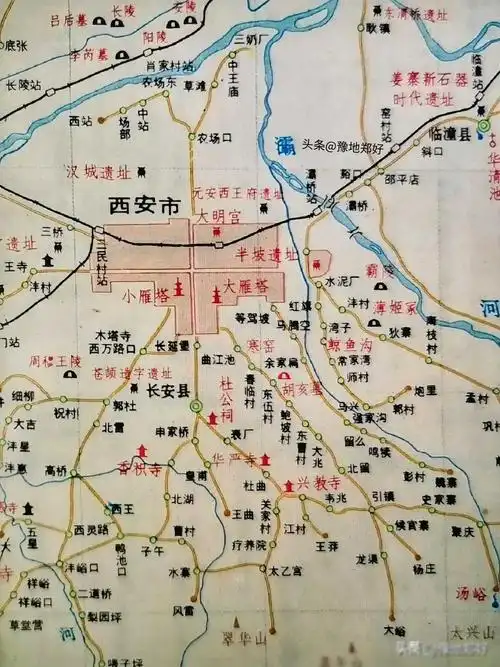 西安地图