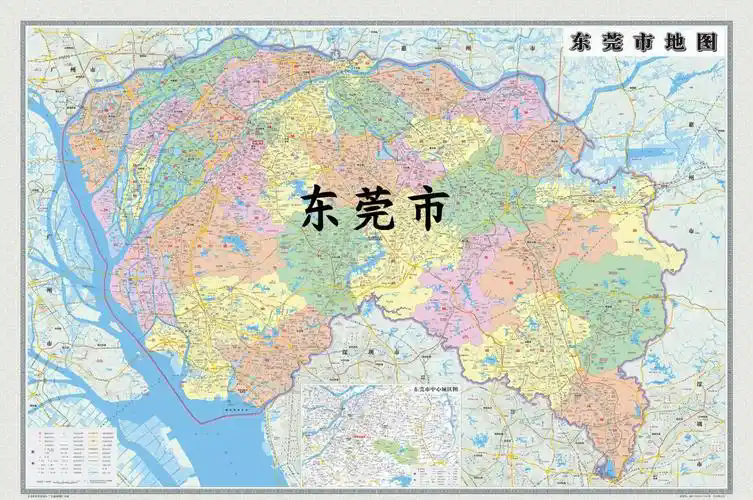 东莞地图完整版