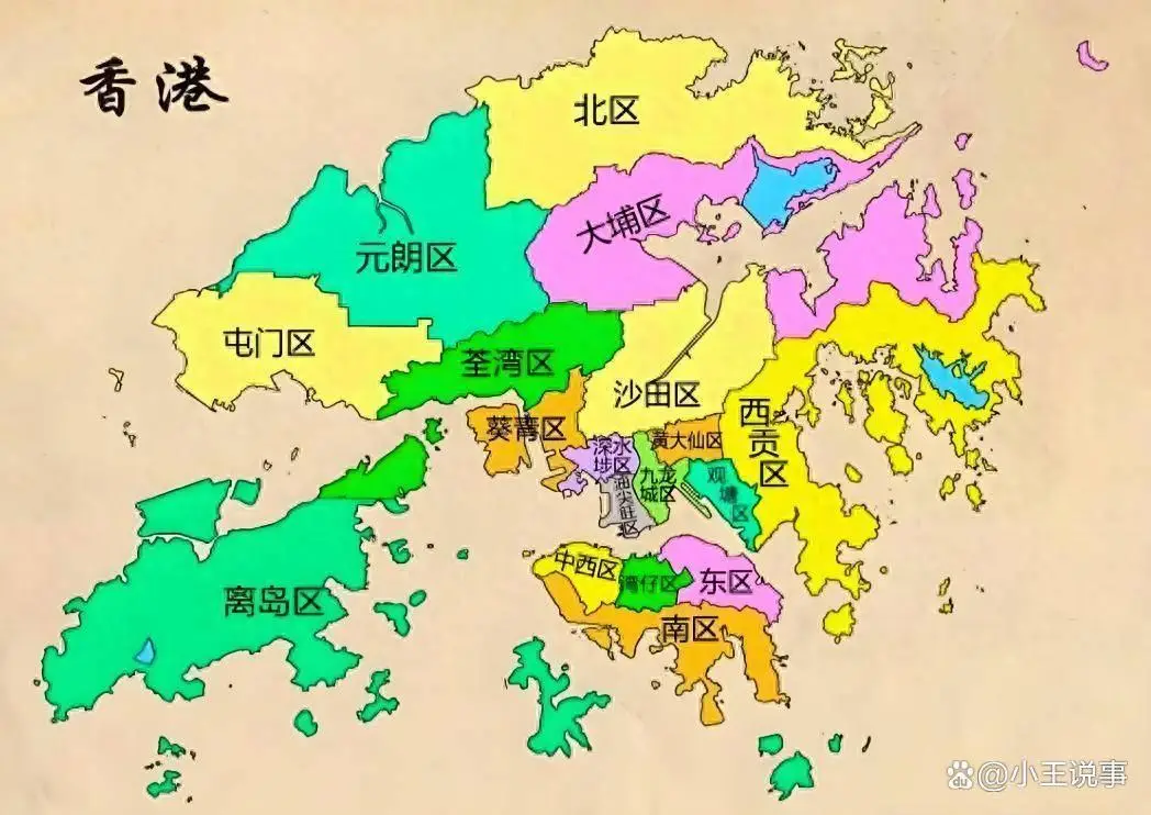 香港地图