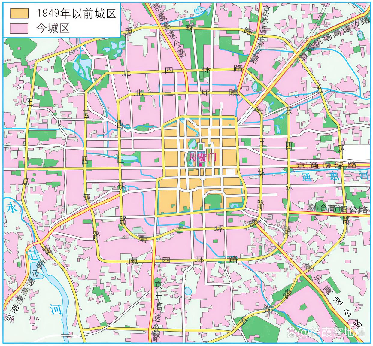 北京地图全图高清版