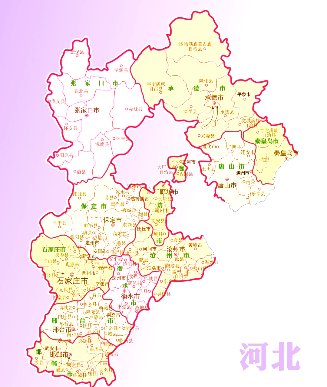 河北地图