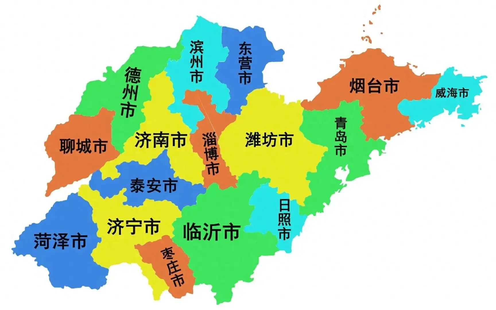 山东地图