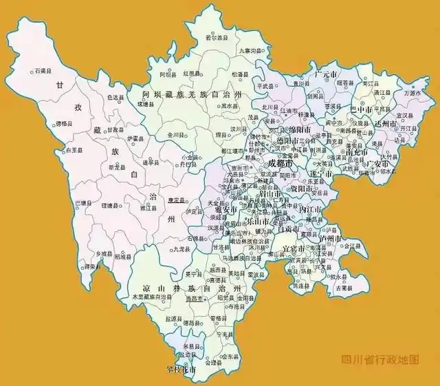 四川地图