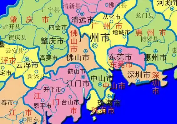广东地图