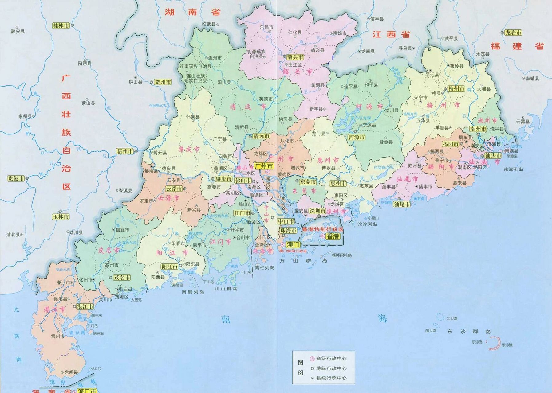广东地图